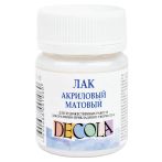 Лак акриловый матовый Decola, 50мл